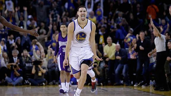 Klay Thompson, once minutos para hacer historia