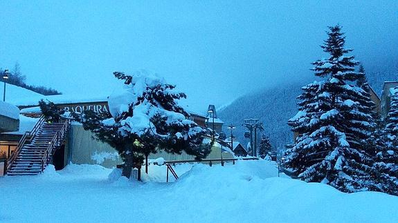 El gran momento de Baqueira