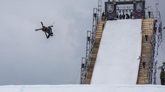 Puro espectáculo sobre la nieve