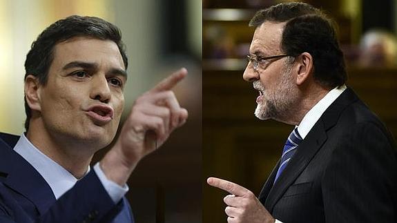 Rajoy y Sánchez se enfrentan por la corrupción y la gestión económica