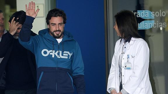 Fernando Alonso: «Estoy perfectamente»