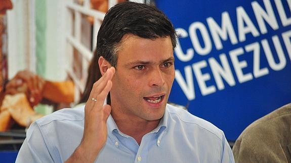El opositor venezolano Leopoldo López no podrá ser candidato en las elecciones parlamentarias