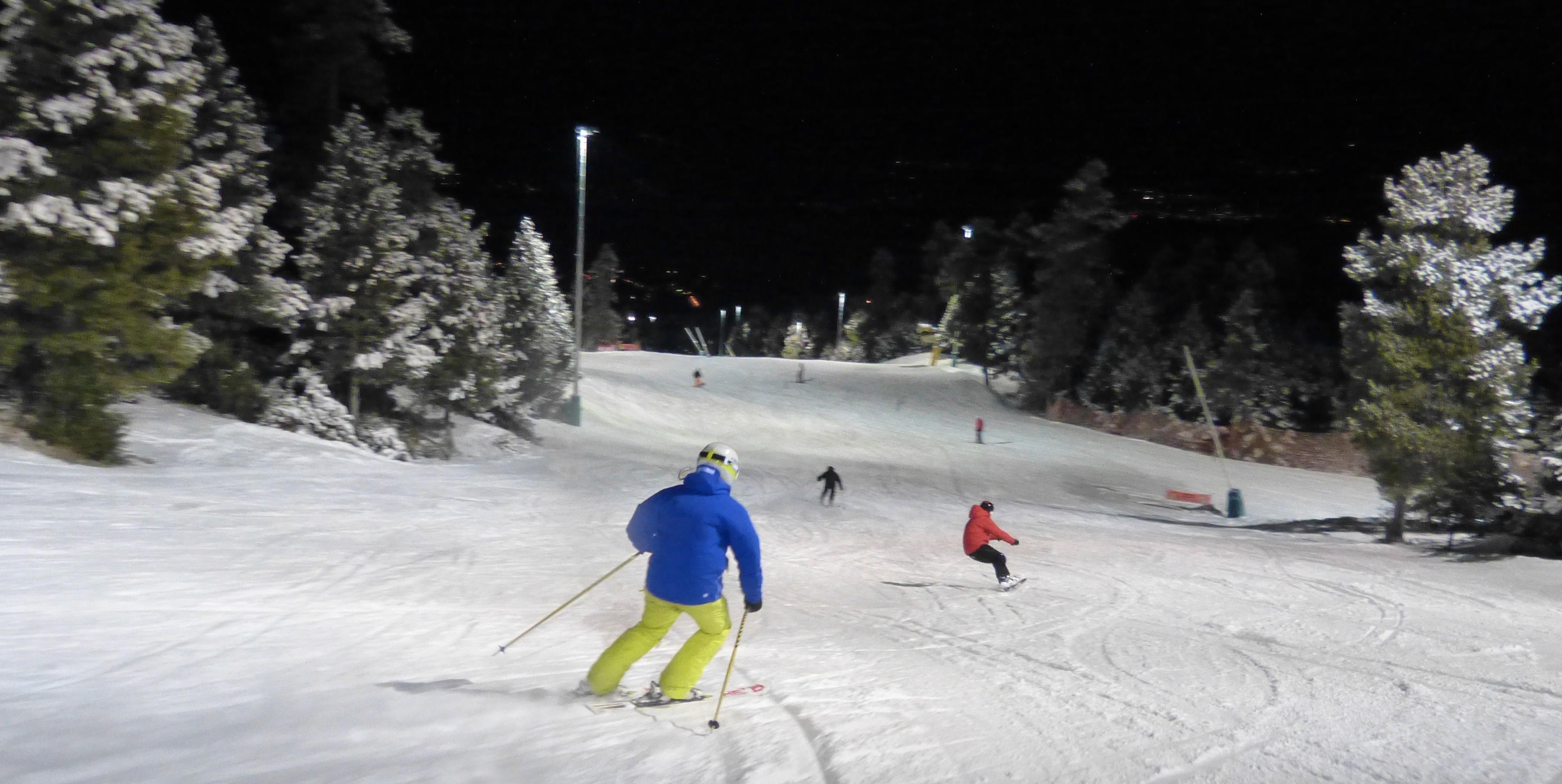 Masella despide su esquí nocturno