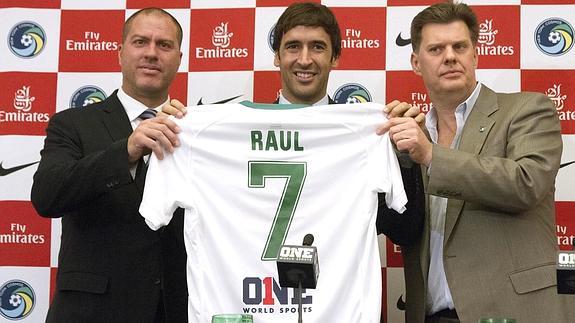 Raúl: «Sería raro no jugar con el '7'»