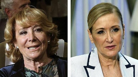 Génova se vuelca con Cifuentes mientras Aguirre se rodea de los suyos