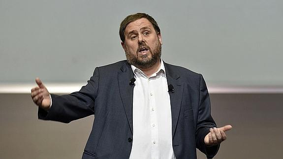 Junqueras insiste en que hará «todo lo posible» para que Cataluña sea independiente en 2016