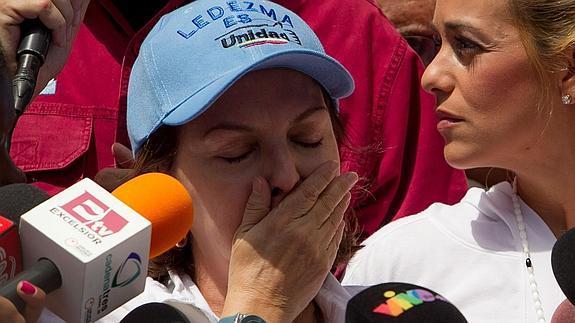 Podemos se reunió «confidencialmente» con la esposa del alcalde de Caracas