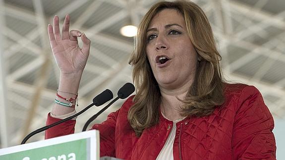 Susana Díaz augura la derrota de Rajoy y la victoria de Andalucía el 22-M