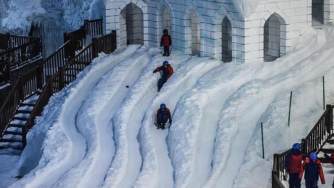 El gran parque brasileño de la nieve