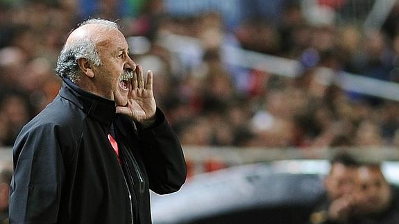 Del Bosque: «Soy muy seco y no muy simpático pero no creo que esté crispado»