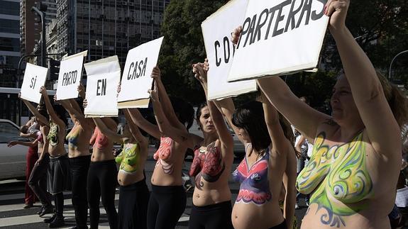 Por el derecho a dar a luz en casa