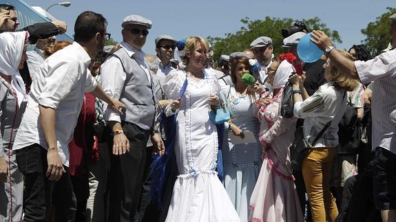 Día de campaña en la pradera de San Isidro