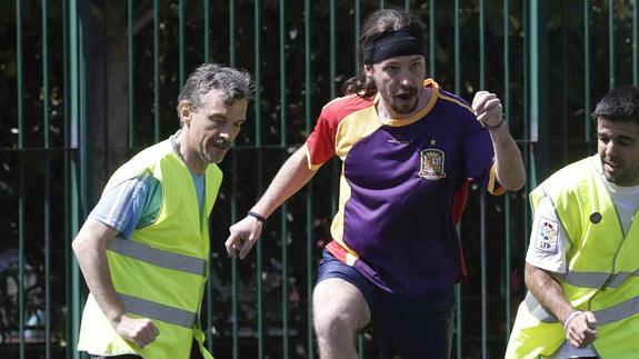 Fútbol, familia y amigos para la jornada de reflexión