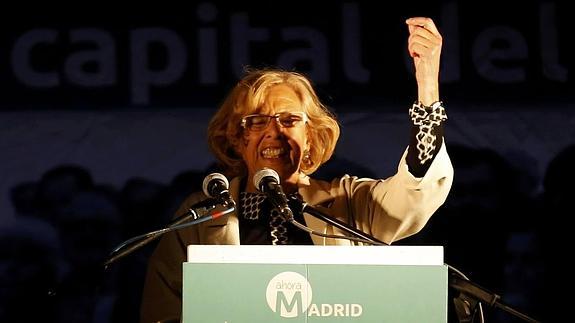 Manuela Carmena, la 'lideresa' del 15M