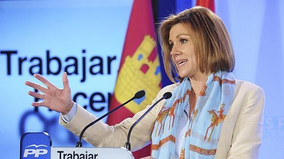 Cospedal será candidata a la investidura presidencial en Castilla-La Mancha