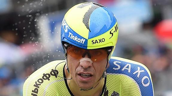 Contador, líder de la Ruta del Sur tras imponerse en la etapa reina