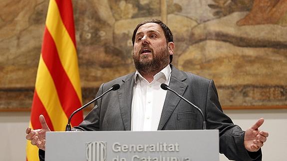 Junqueras, proclamado candidato al 27S, destaca que ERC no lanza «una OPA» a nadie