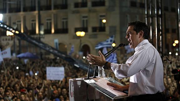 Tsipras: «Os llamo a escribir la Historia otra vez»