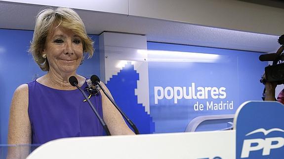 Aguirre exigirá expulsar del PP al exdiputado de la Púnica que presumió de «tocarse los cojones»