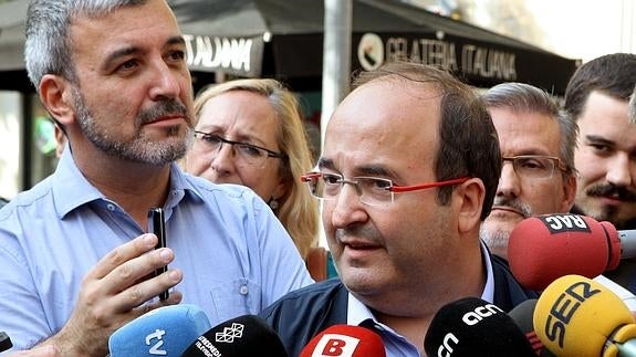 El PSC rechaza un frente común con el PP y Ciudadanos frente al soberanismo