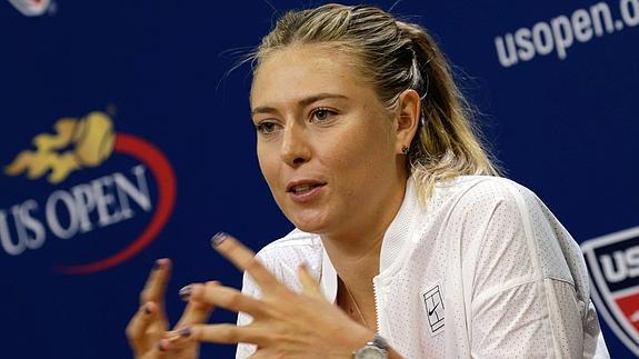 Maria Sharapova, baja en el Abierto de EE UU