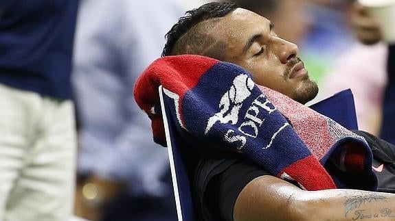 Kyrgios se echó la siesta ante Murray