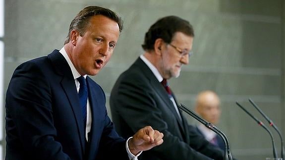 Cameron advierte de que Cataluña quedará fuera de la UE en caso de secesión