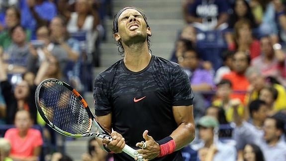 Nadal cae ante el italiano Fognini