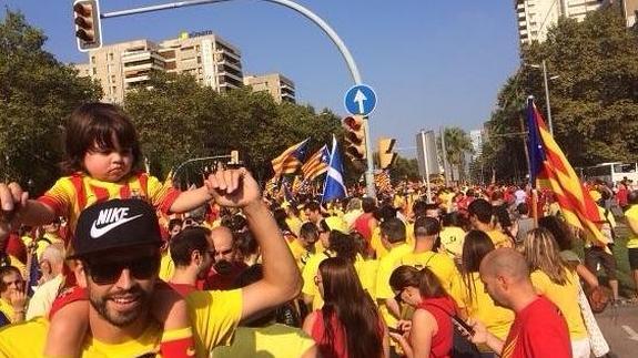Un año desde la liada de la Diada