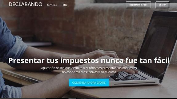 Declarando, la primera 'app' que ayuda a los autónomos con Hacienda