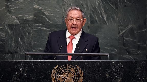 Raúl Castro pide ante la ONU el fin del embargo estadounidense a Cuba