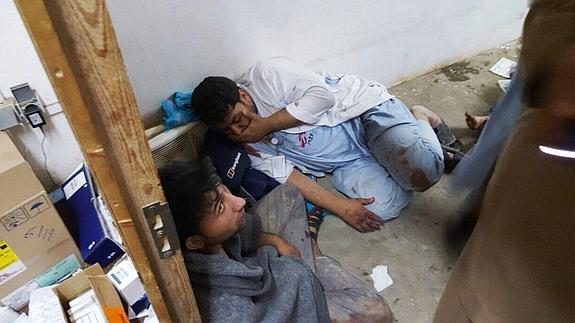 Un bombardeo de EE UU alcanza un hospital de MSF en Kunduz y causa 19 muertos