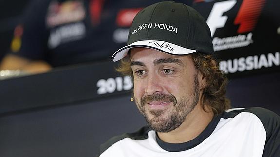 Aniversario a la rusa para Fernando Alonso