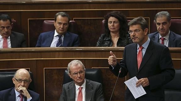 Catalá niega «sobreactuación» en la Fiscalía por la detención