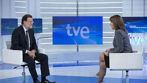 Rajoy, en TVE: «Nos castigamos inmisericordemente, seamos justos»