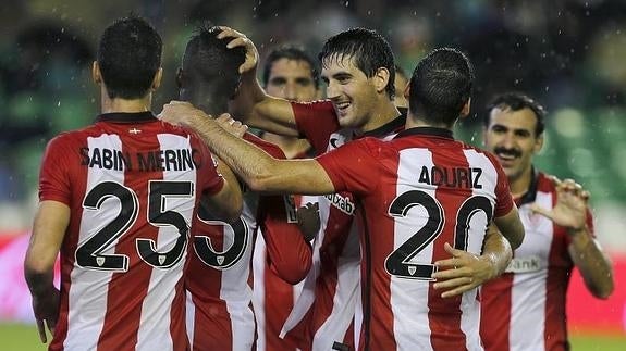 El Athletic sigue su escalada con primer triunfo fuera ante un Betis perdido