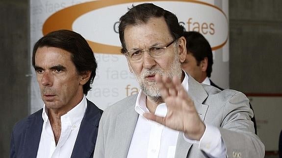 Aznar no participará en la campaña electoral del PP