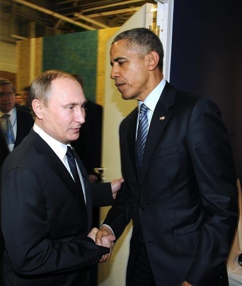 Obama y Putin tratan de rebajar la tensión por el derribo del avión ruso