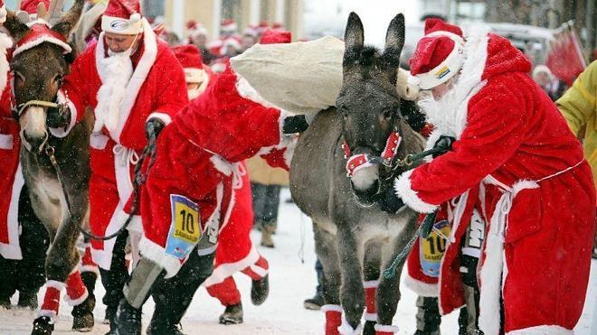 La gran cita de Papá Noel