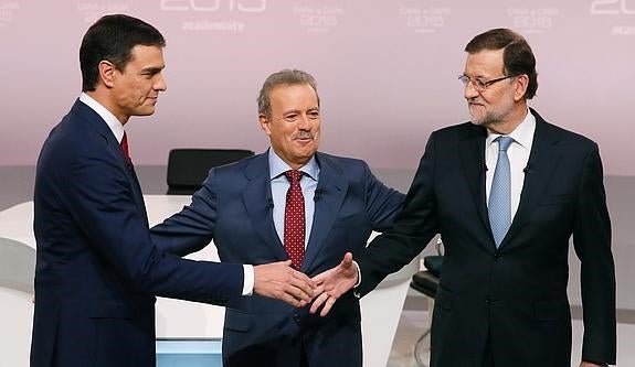 Pedro Sánchez: «Usted no es decente»; Mariano Rajoy: «Usted es ruin y mezquino»