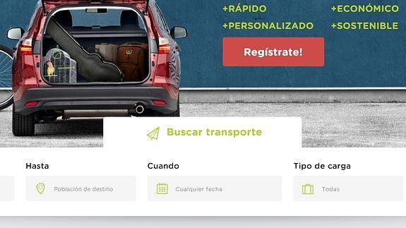 Nace una web de transporte de paquetería entre particulares