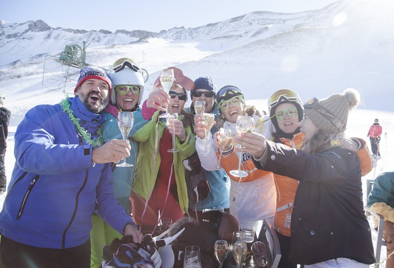 Las mejores Nocheviejas sobre la nieve