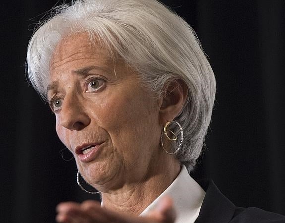 Lagarde advierte de un crecimiento mundial «decepcionante y desigual» en 2016