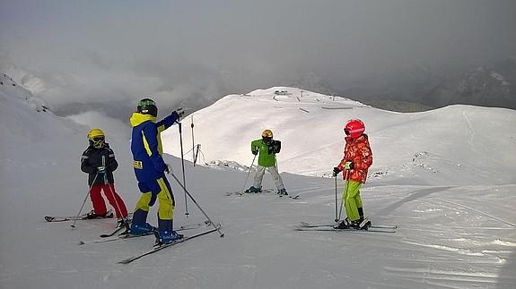 El final de la Navidad regala nieve