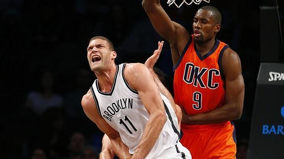 Los Nets cortan la racha ganadora de los Thunder