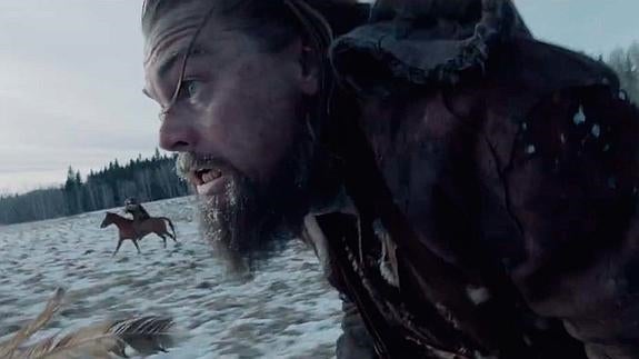 El espectacular salto al vacío de DiCaprio en 'El Renacido (The Revenant)'