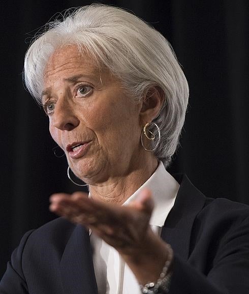 Christine Lagarde, reelegida como directora gerente del FMI