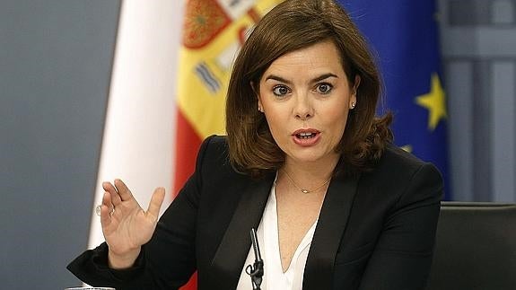 La vicepresidenta defiende que «objetivamente» las elecciones son la opción más probable