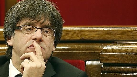 Puigdemont no ve «ninguna opción» de que a Cataluña se le ofrezca un referéndum