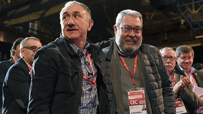 Josep María Álvarez, nuevo líder de UGT por sólo 17 votos